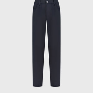 Slim Fit Cotton Blend Trousers