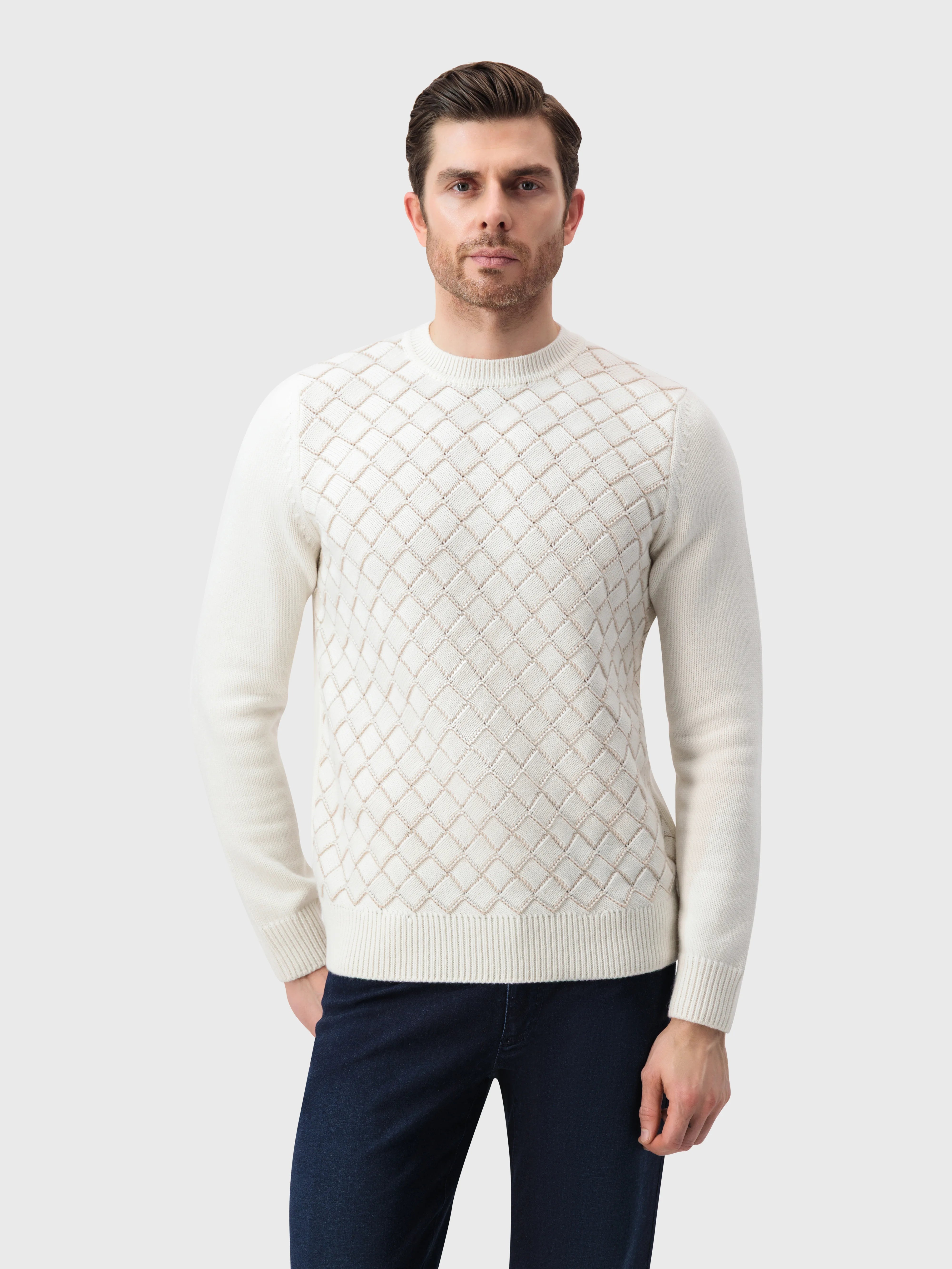 Пуловер с бриллиантами - Blond Fawn