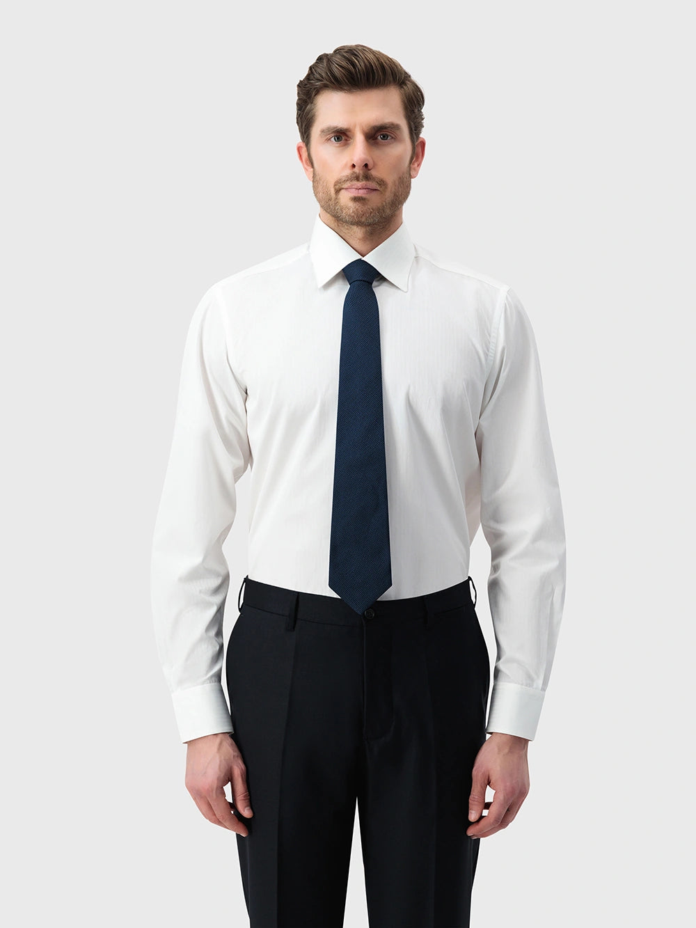 100% Silk Knitted Tie - Periwinkle