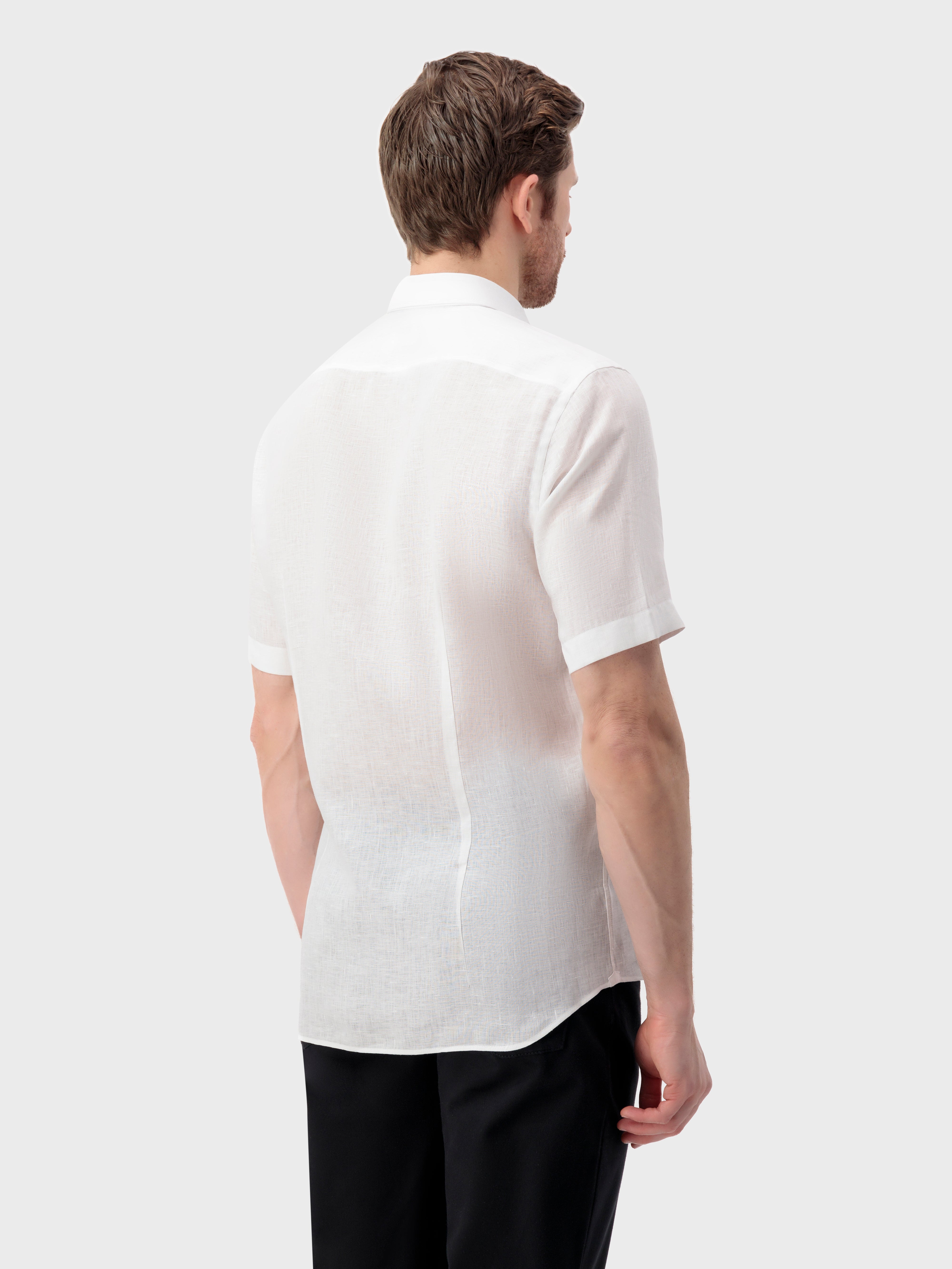 Linen Shirt - White