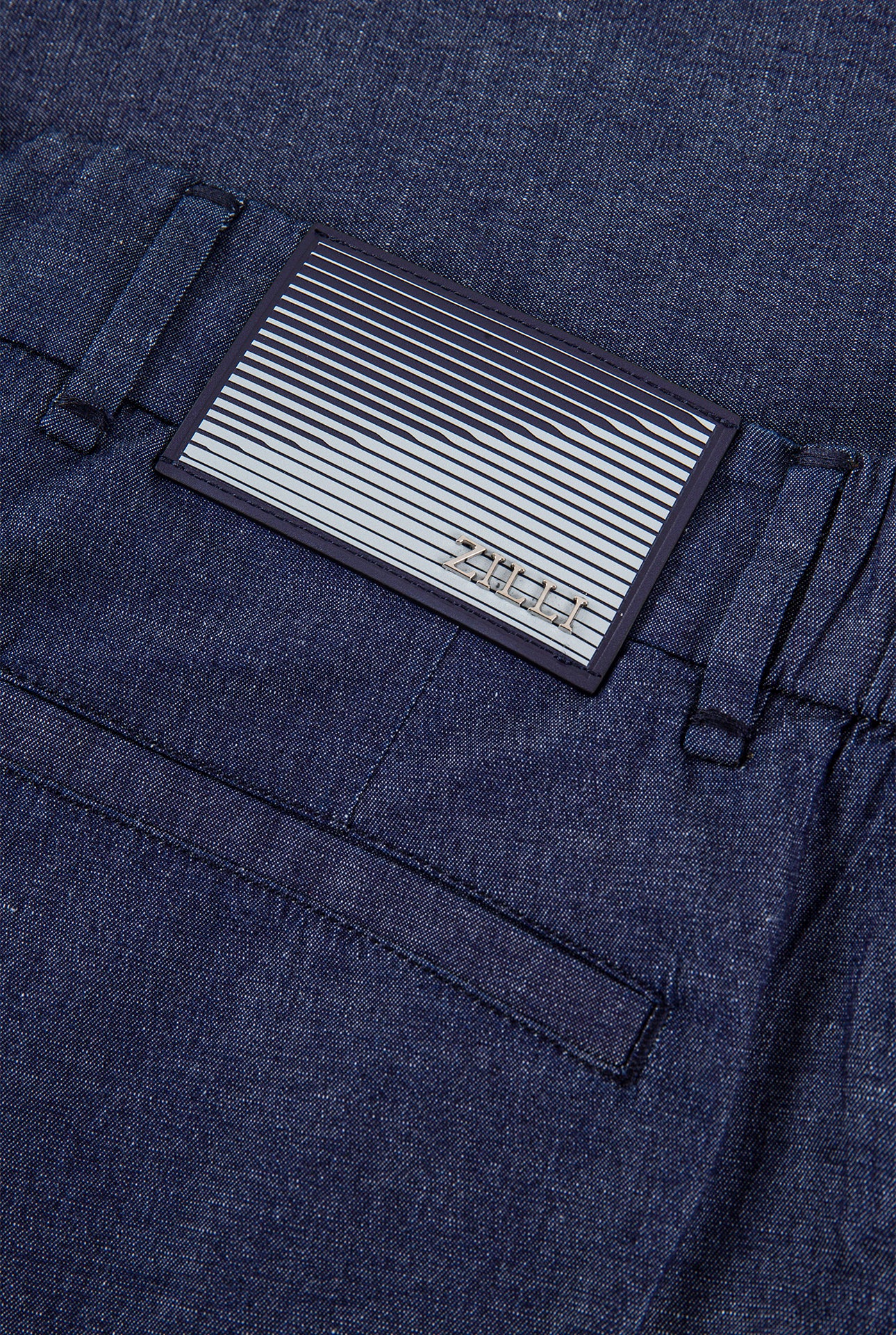 Slim Fit Elastic Waist Pants