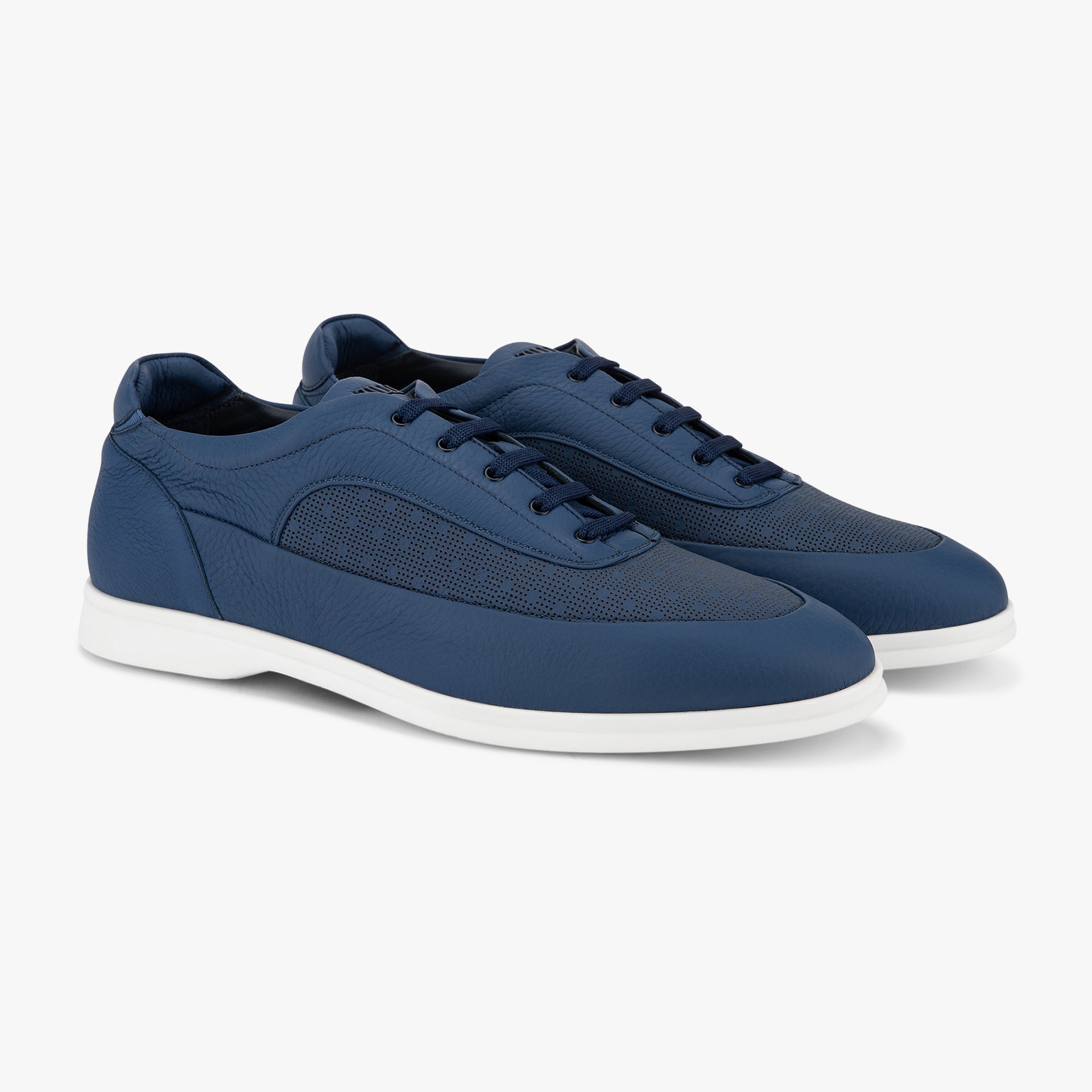 Deerskin Perforated Sneakers