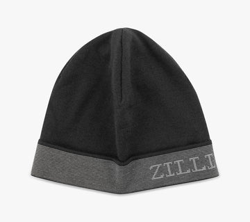 Cashmere and Silk Beanie with ZILLI Embroidery