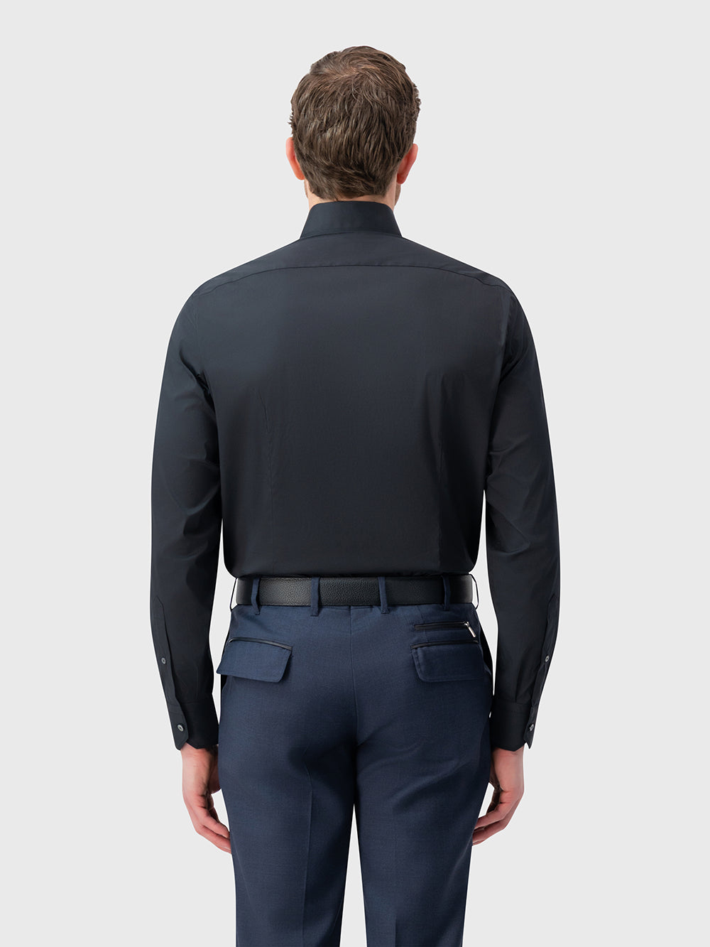 Stretch Formal Shirt - Black