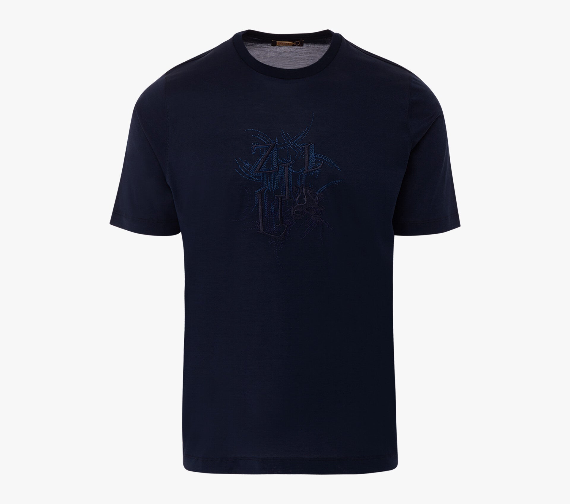 T-shirt with Zilli Art Embroidery