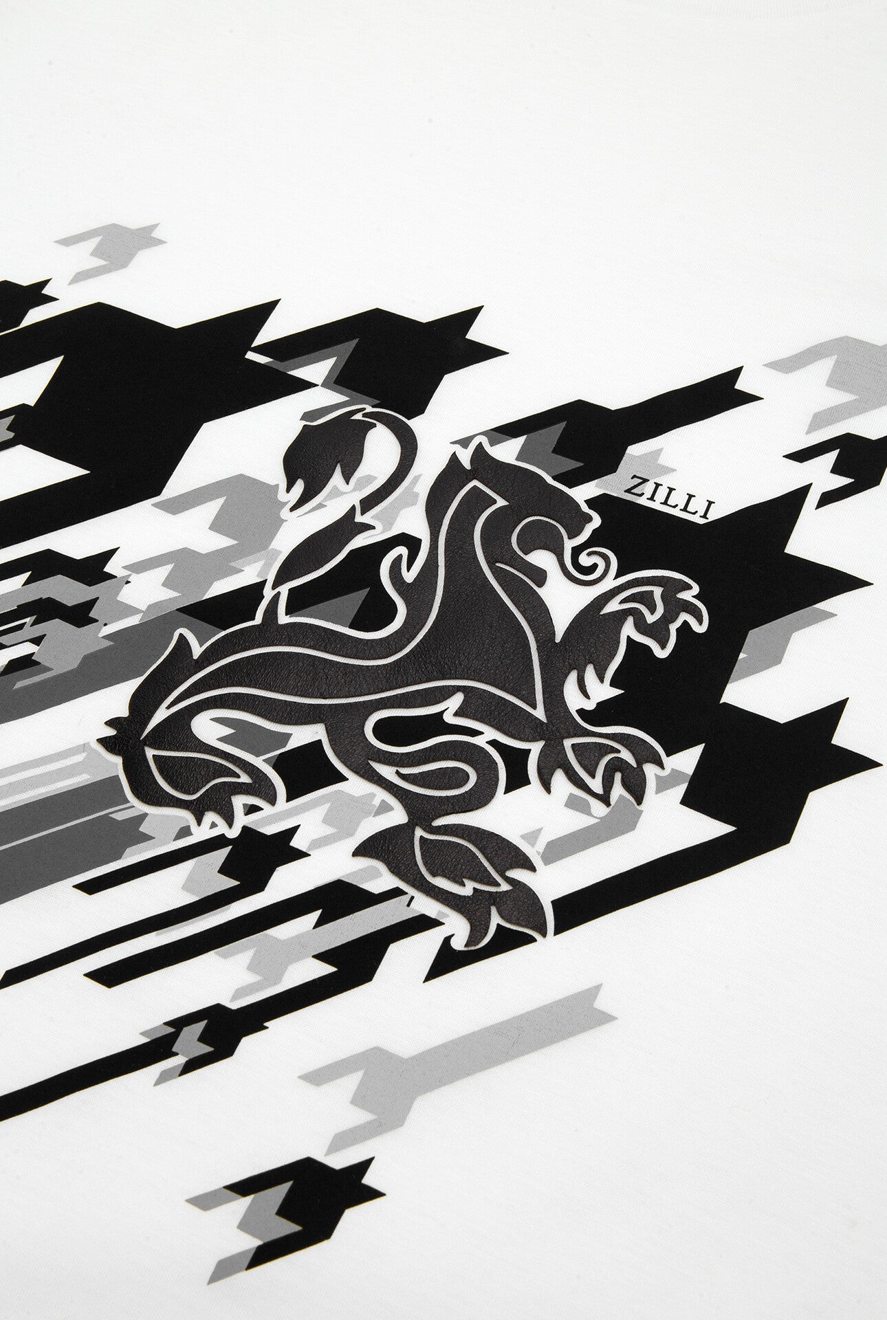 Lambskin Inlay Griffon T-shirt