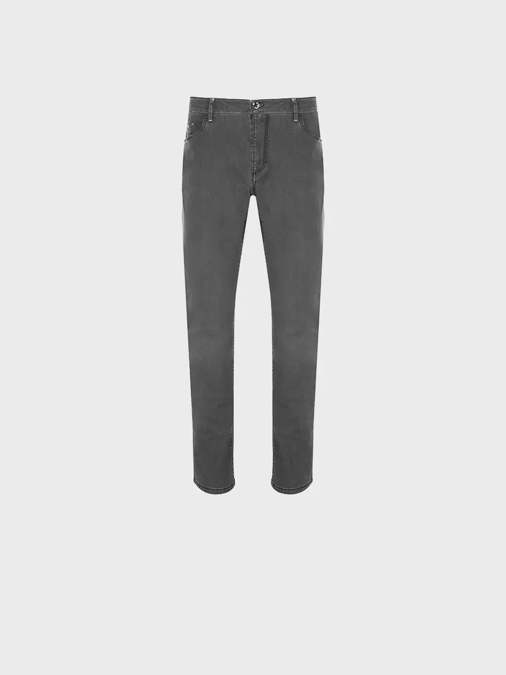 Zilli Regular Fit Jeans with Alligator Skin Patch
