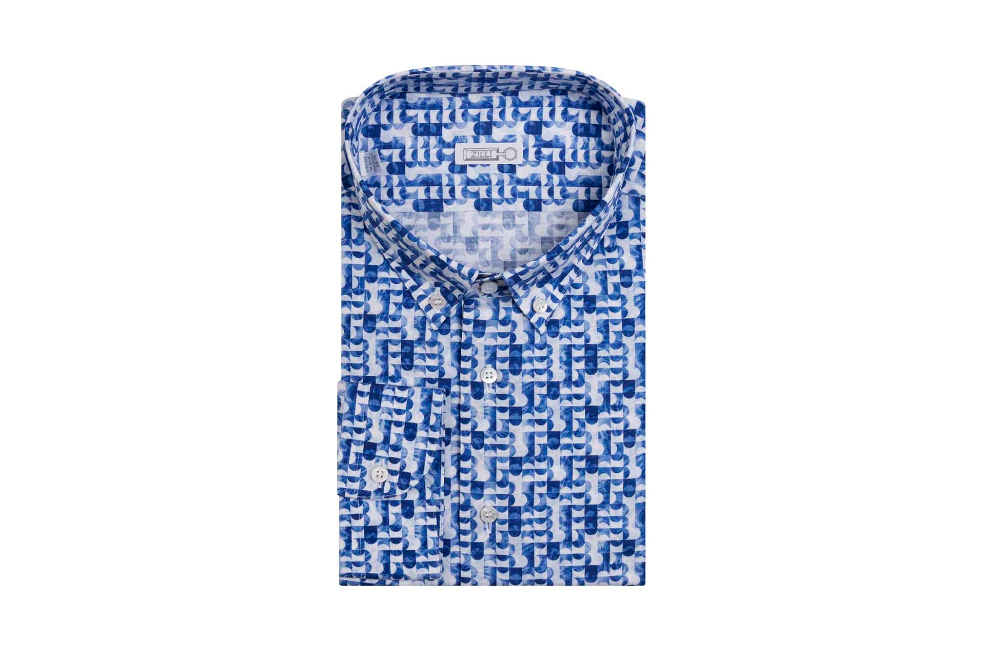 Cotton Shirt, Fancy Print - ZILLI