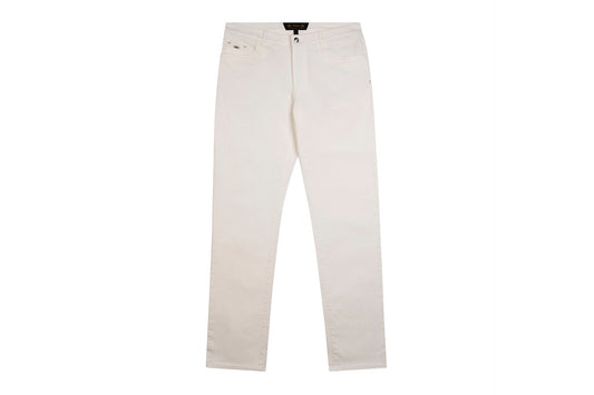 Ecru Slim Fit Jeans - ZILLI