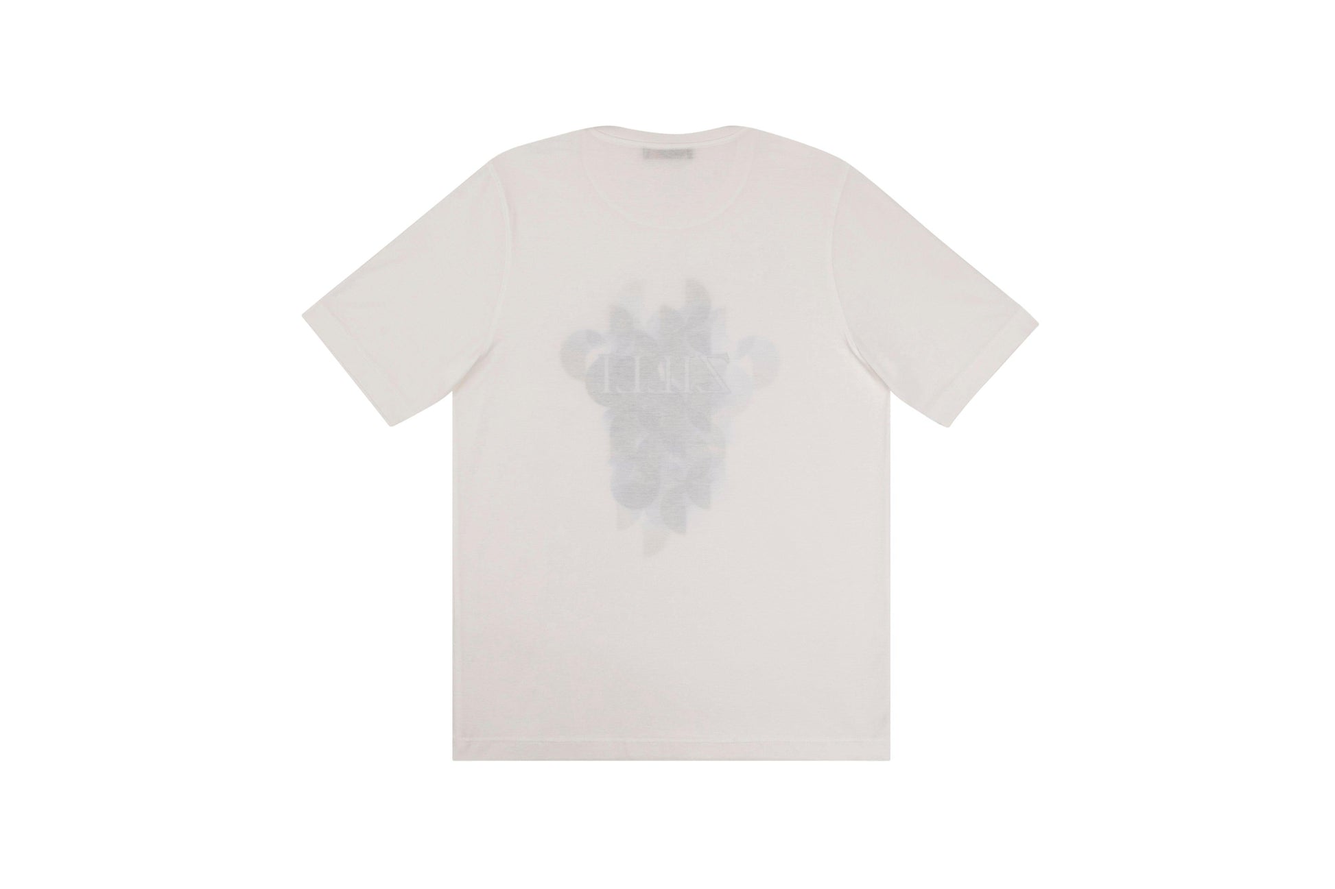 Round neck t-shirt with ZILLI graphic print - ZILLI