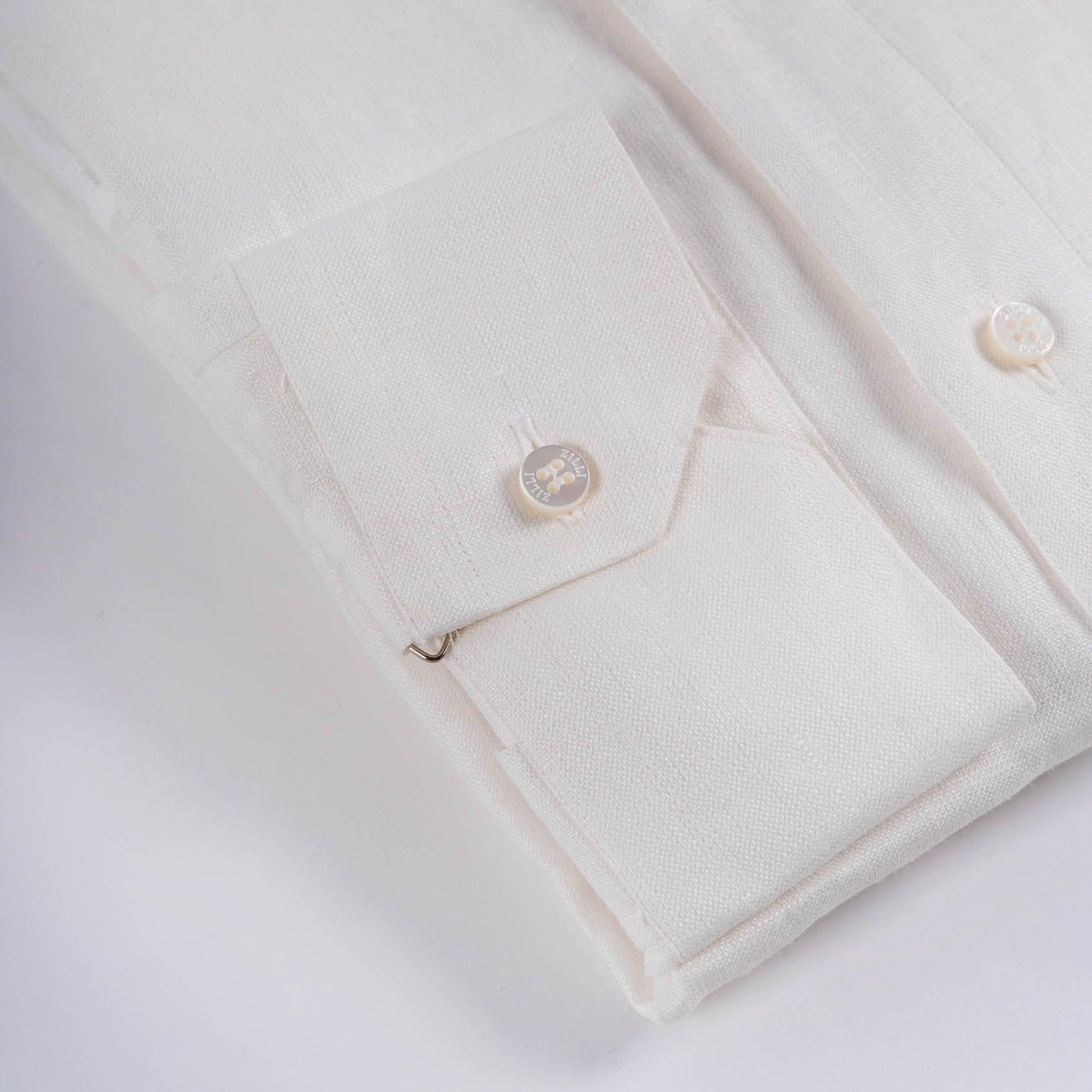 Shirt casual linen with a logo - ZILLI