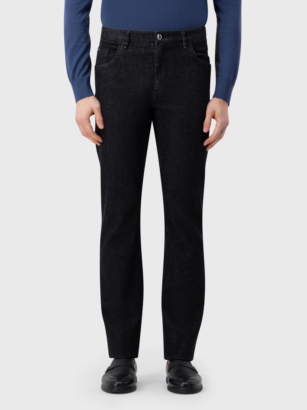 ZILLI Detail Denim - Black