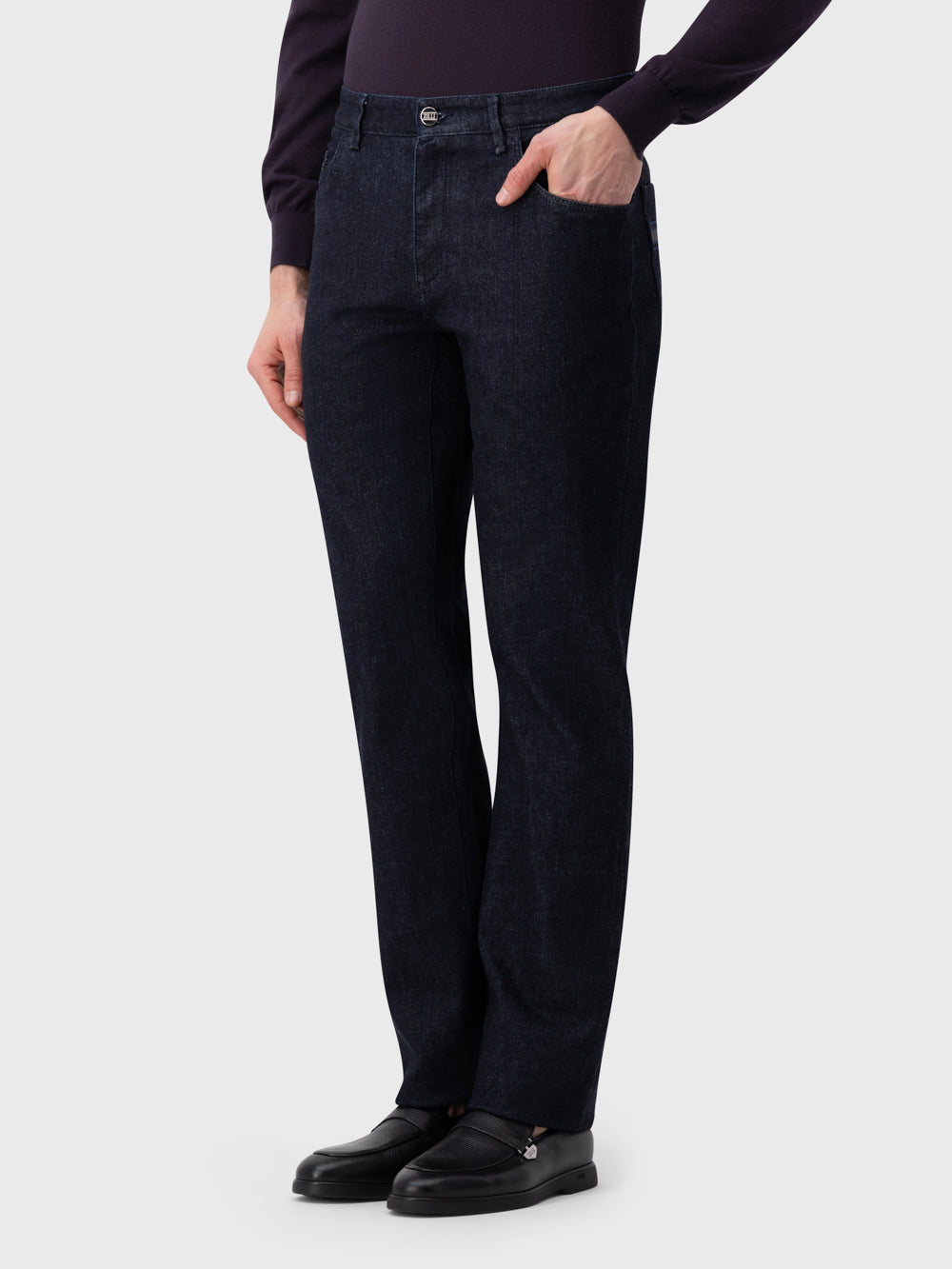 Straight-Cut Jean - Blue Navy