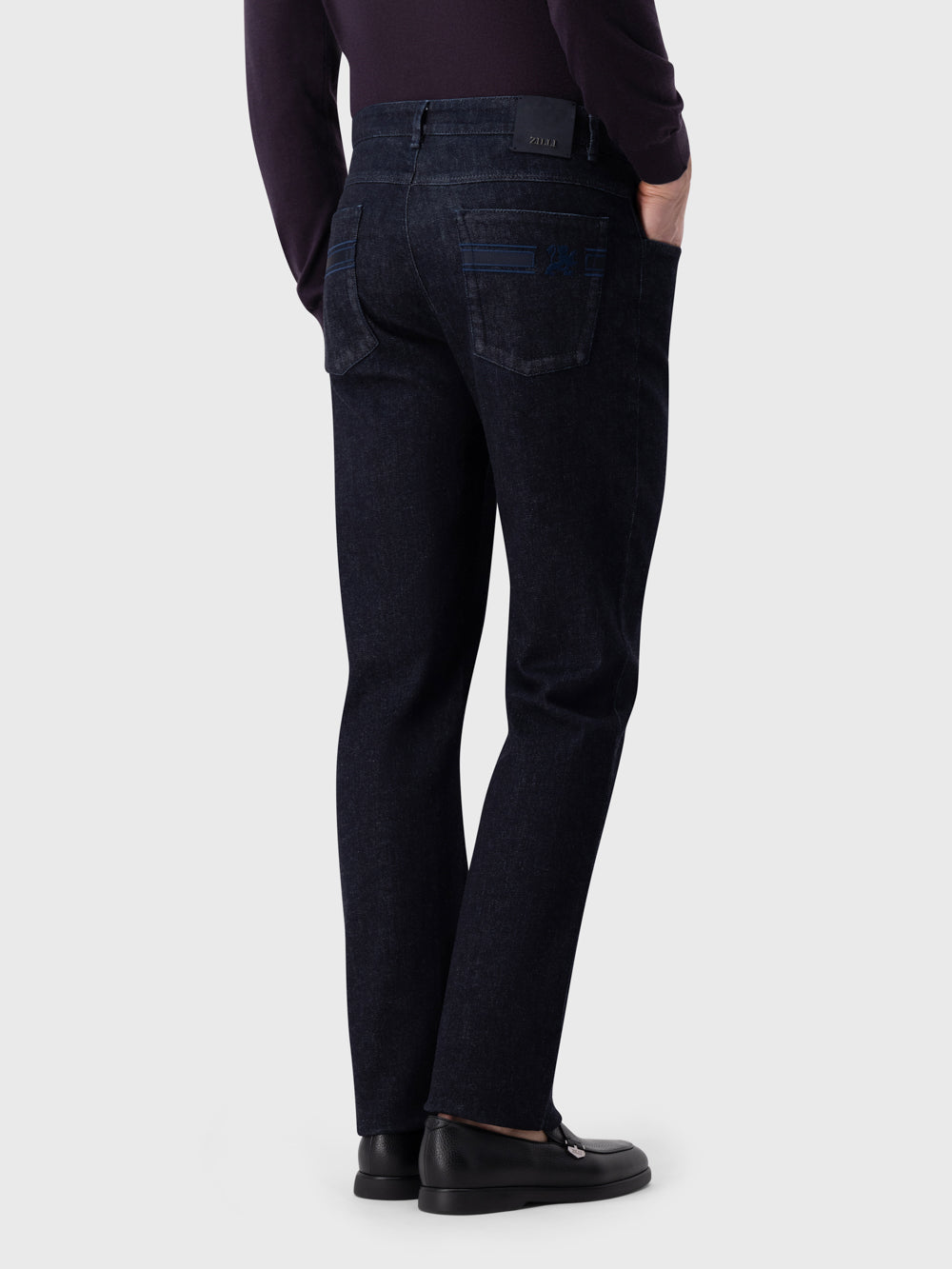 Straight-Cut Jean - Blue Navy
