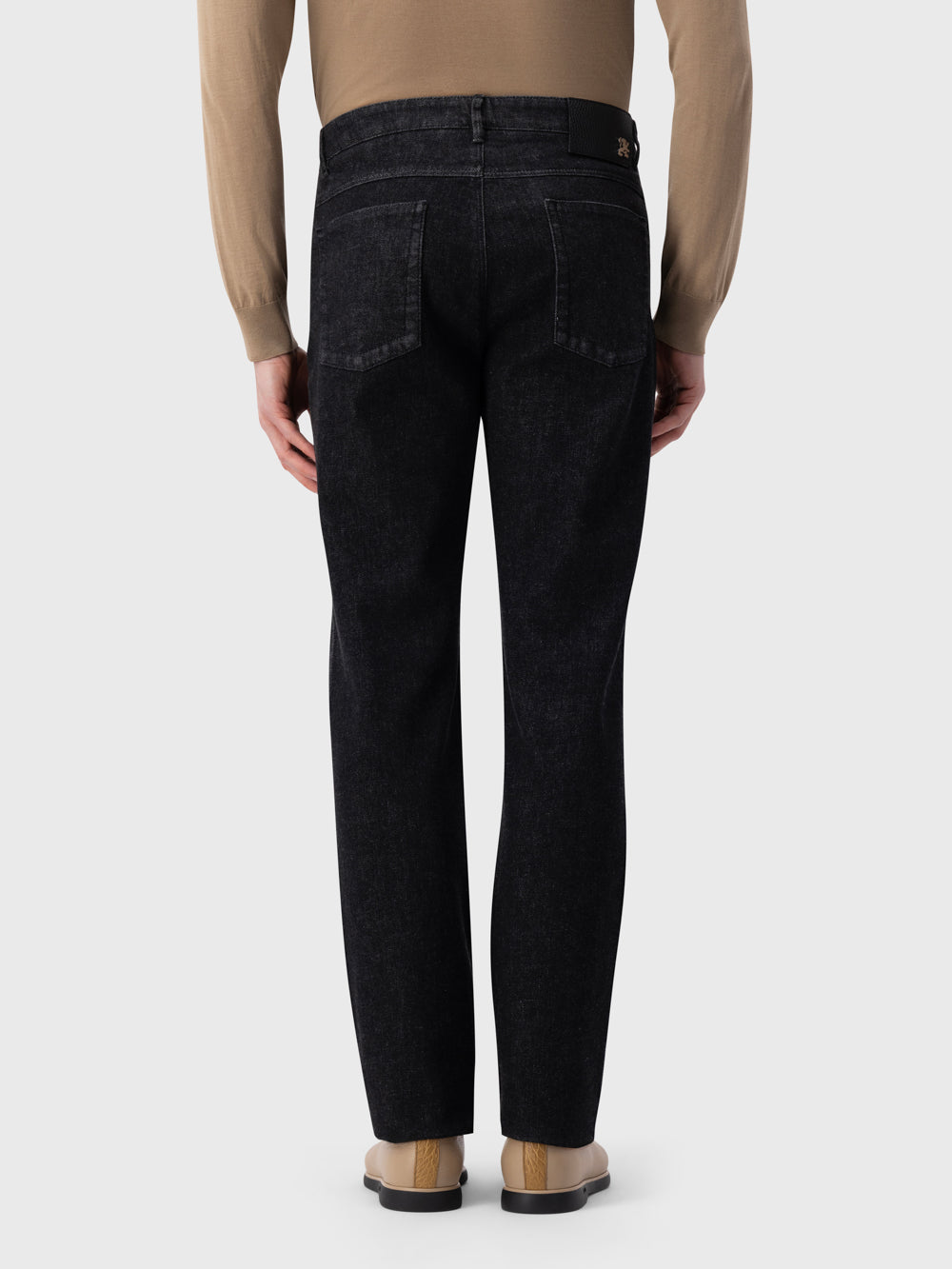 ZILLI Lettering Denim - Black