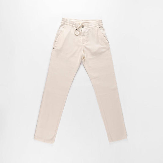 Slim Pants with Signature Zilli Bar - ZILLI