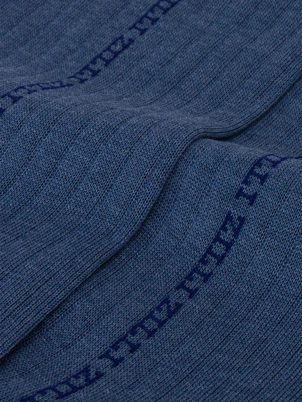 Ребристые носки до середины голени