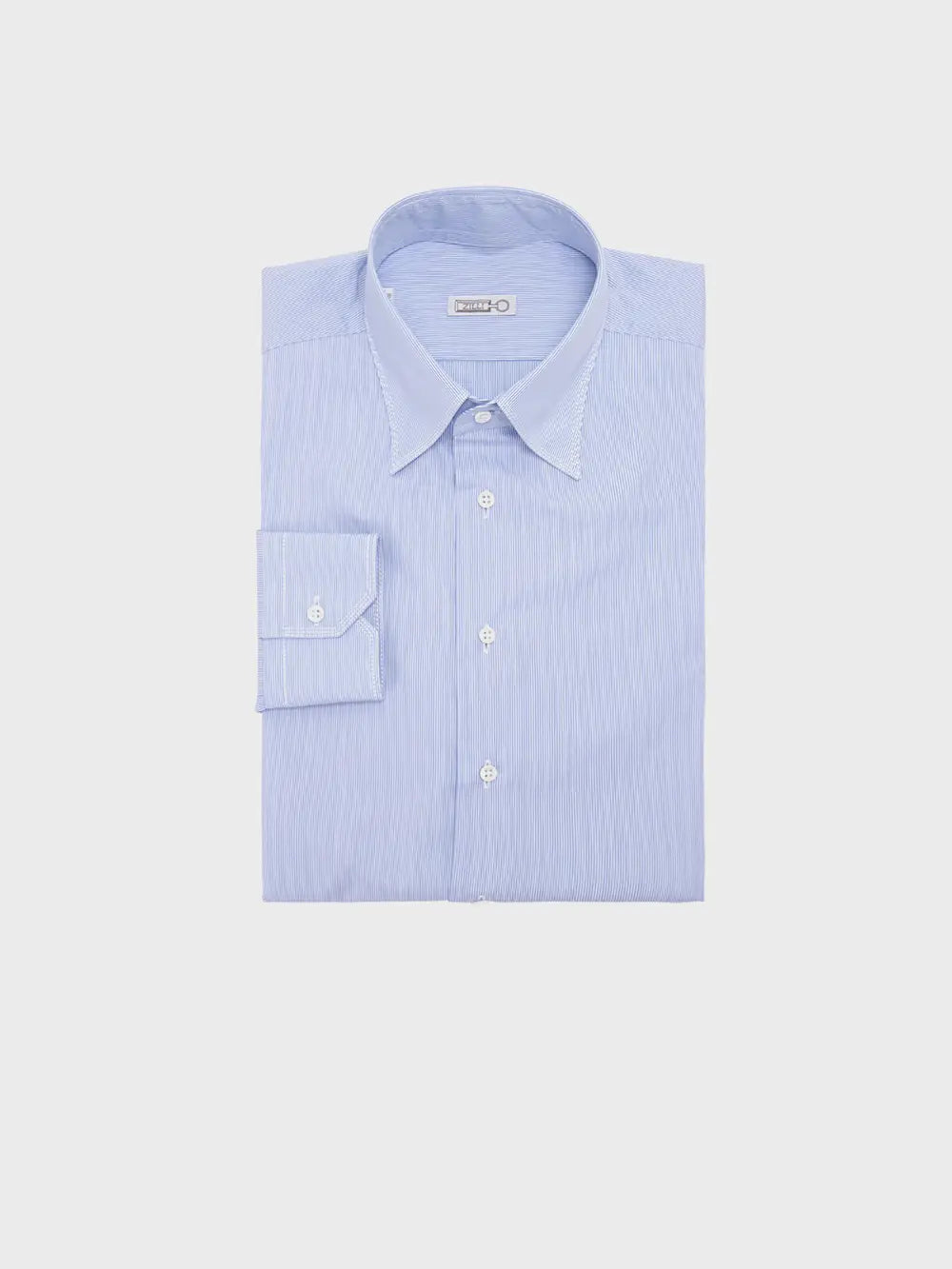 Классическая полосатая рубашка с длинным рукавом