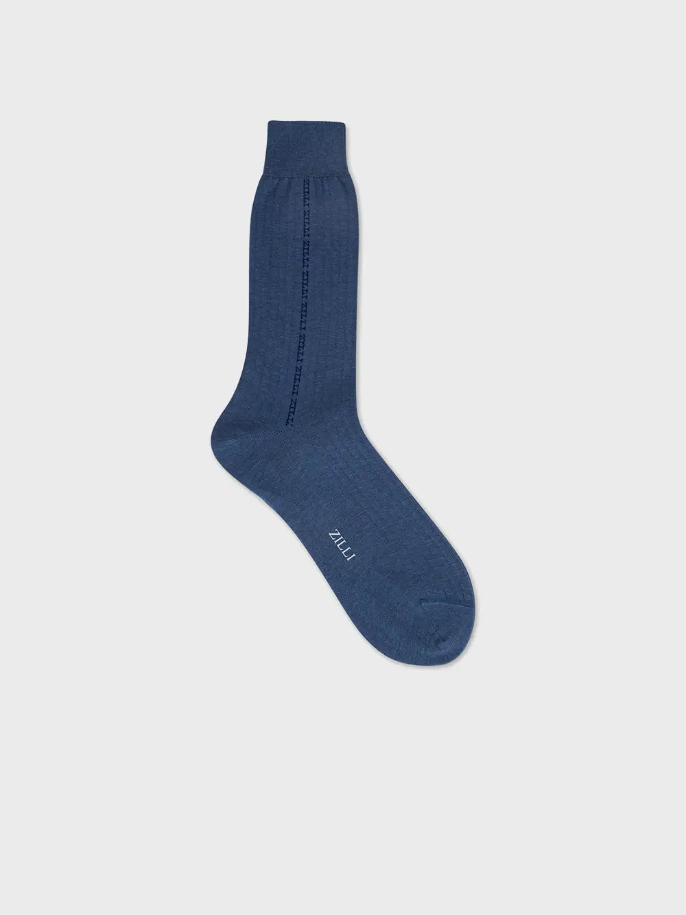 Ребристые носки до середины голени