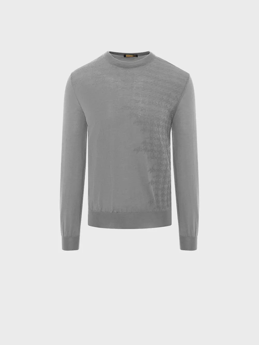 Свитер с круглым вырезом