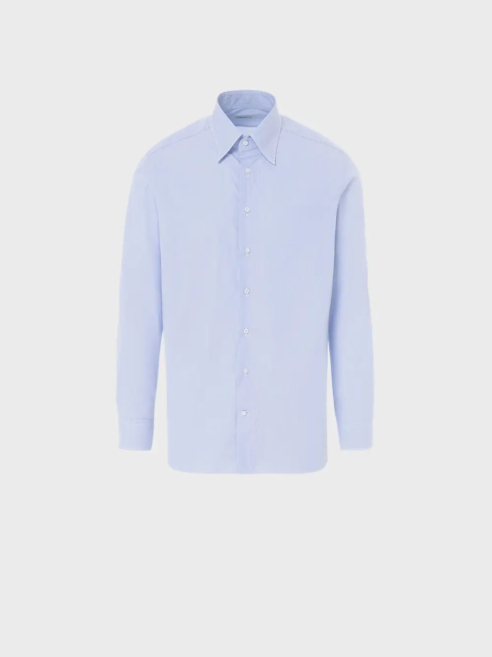 Классическая полосатая рубашка с длинным рукавом