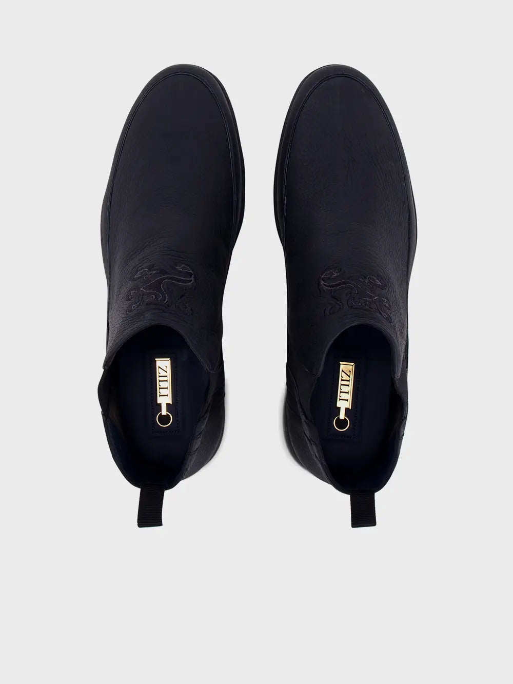 Сапоги по щиколотку из телячьей кожи