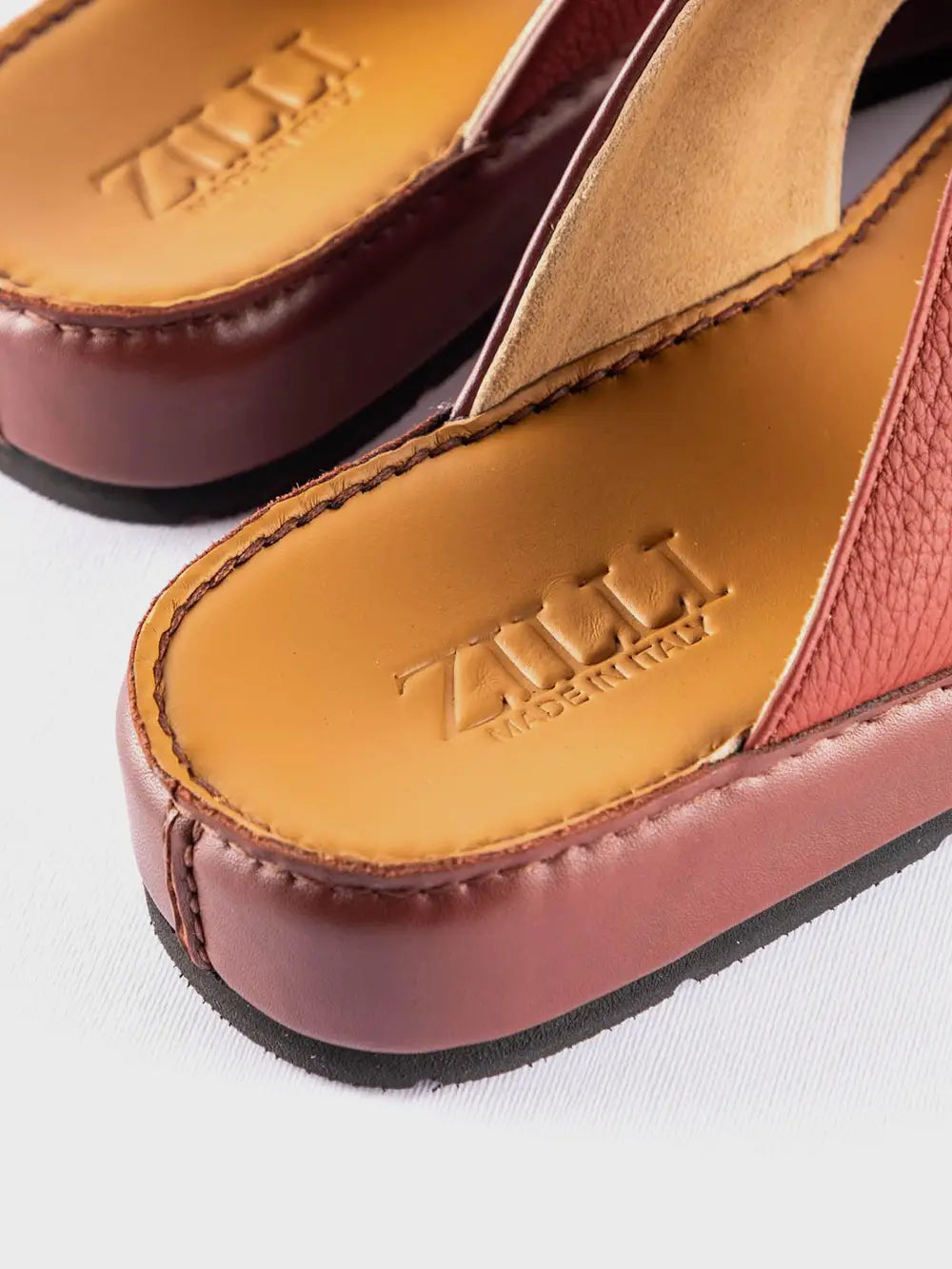 Сандалии в арабском стиле из оленьей кожи