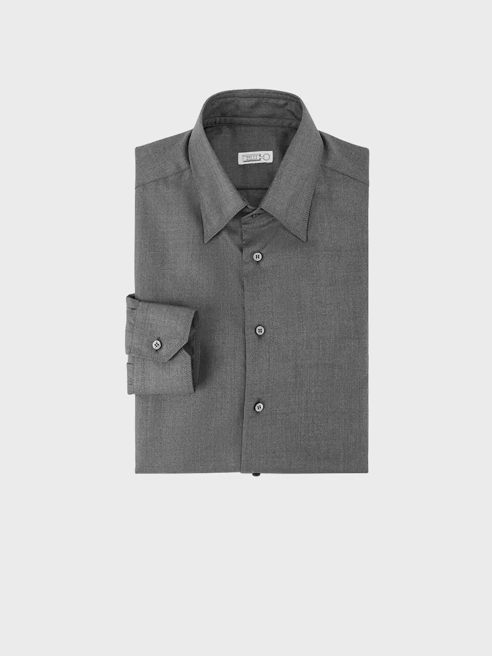 Классическая рубашка с длинными рукавами