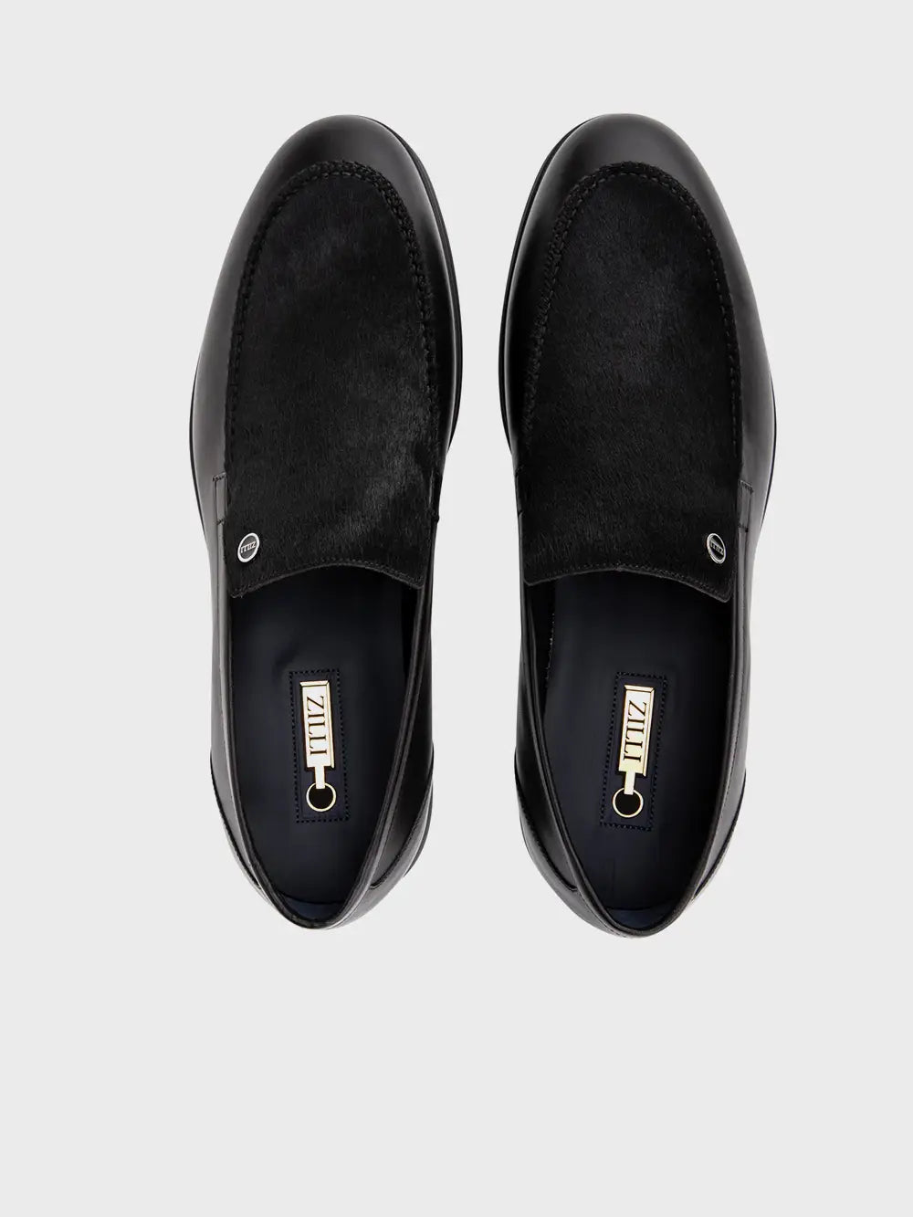 Мокасины из матовой телячьей кожи