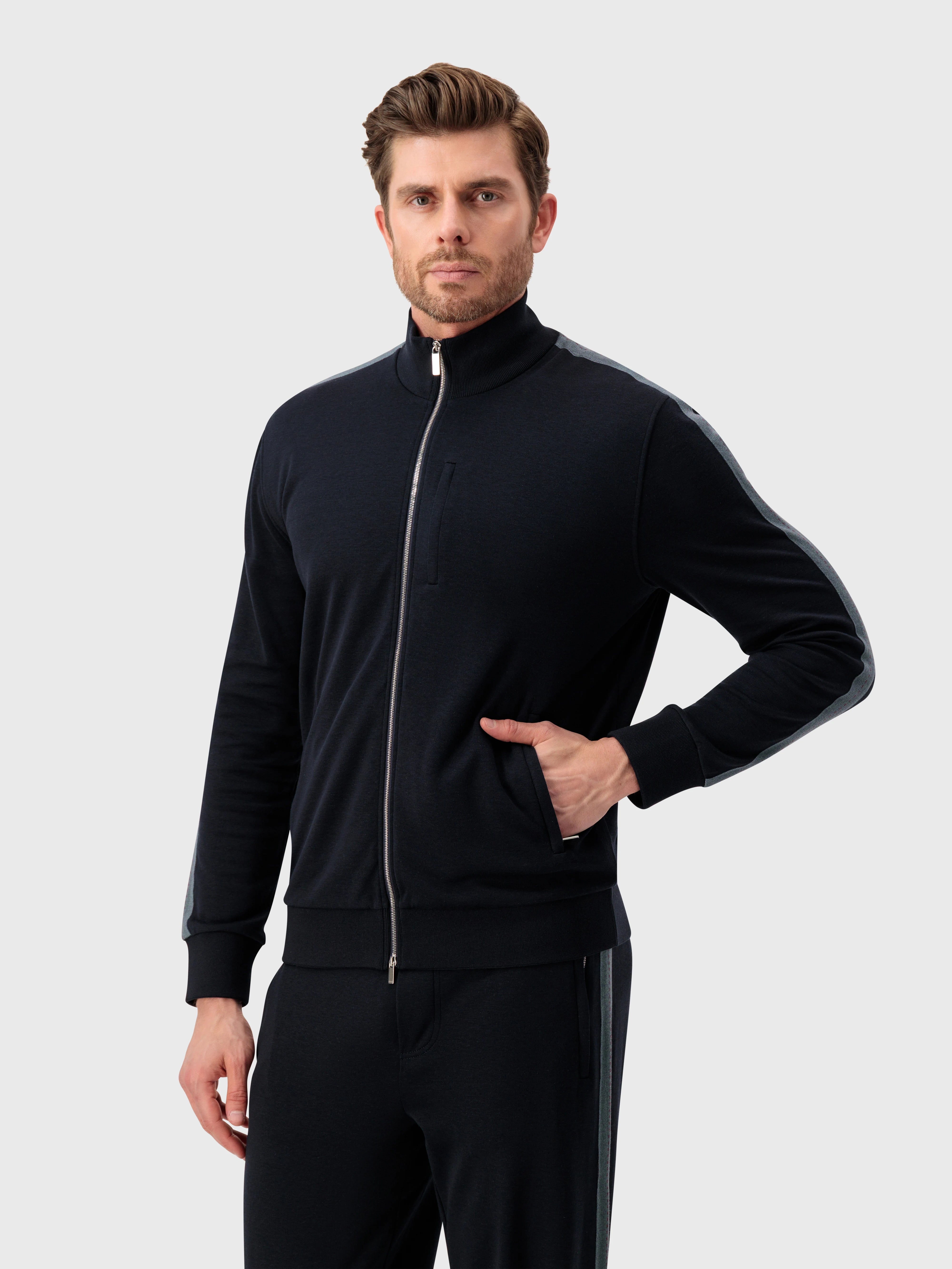 Костюм джоггера из двух частей - синий морской