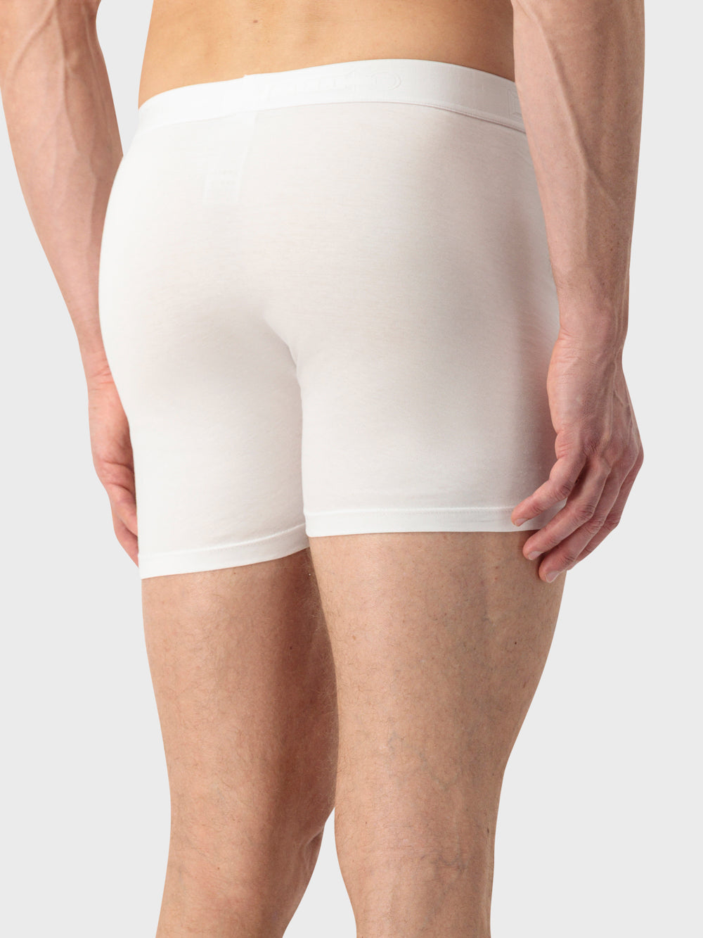 Хлопковые боксеры ZILLI - Белый