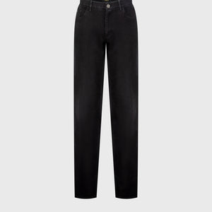 Джинсы из денима черные