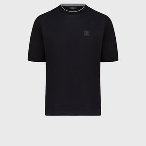 Облегающая футболка черная