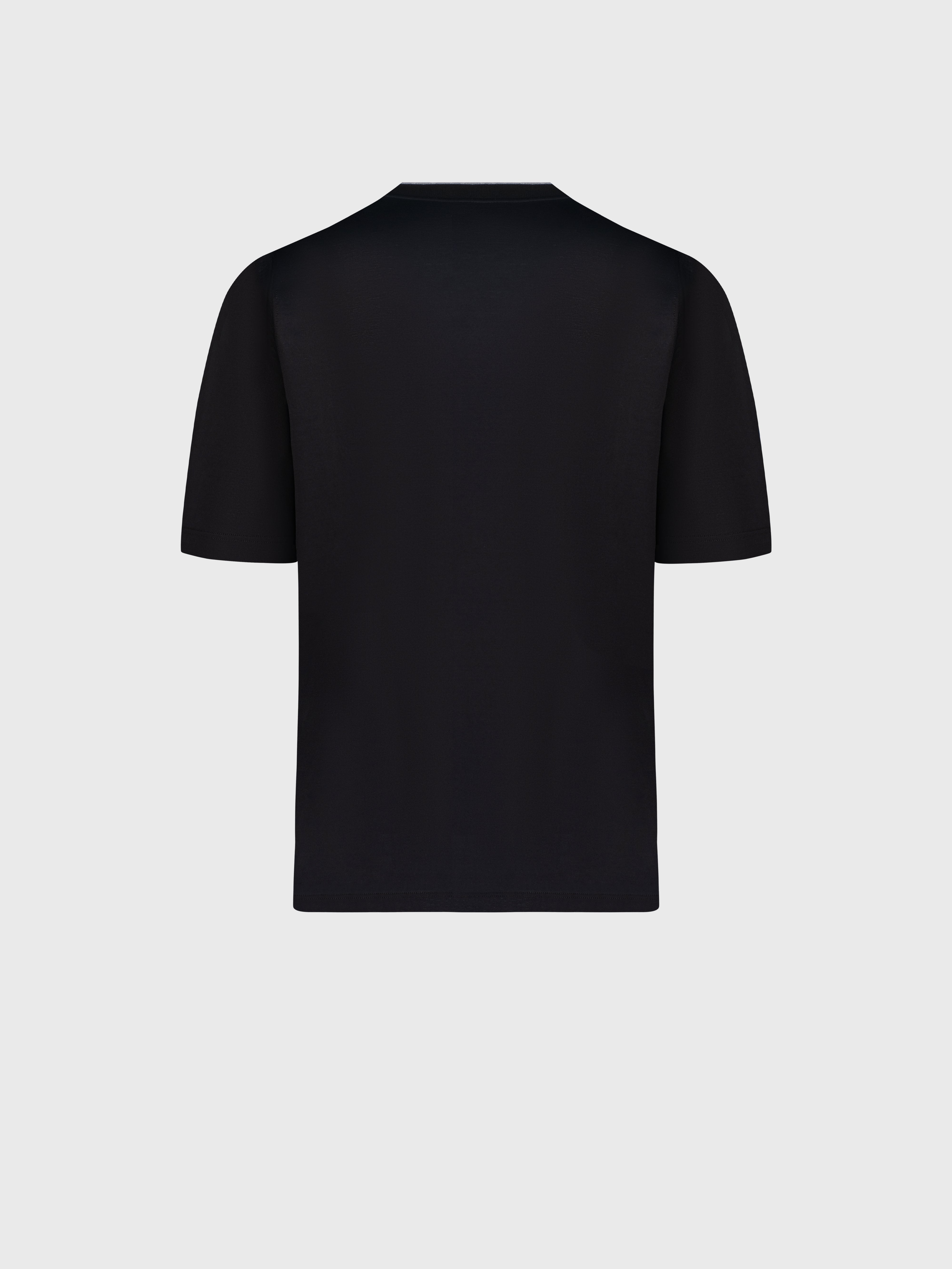 Облегающая футболка черная