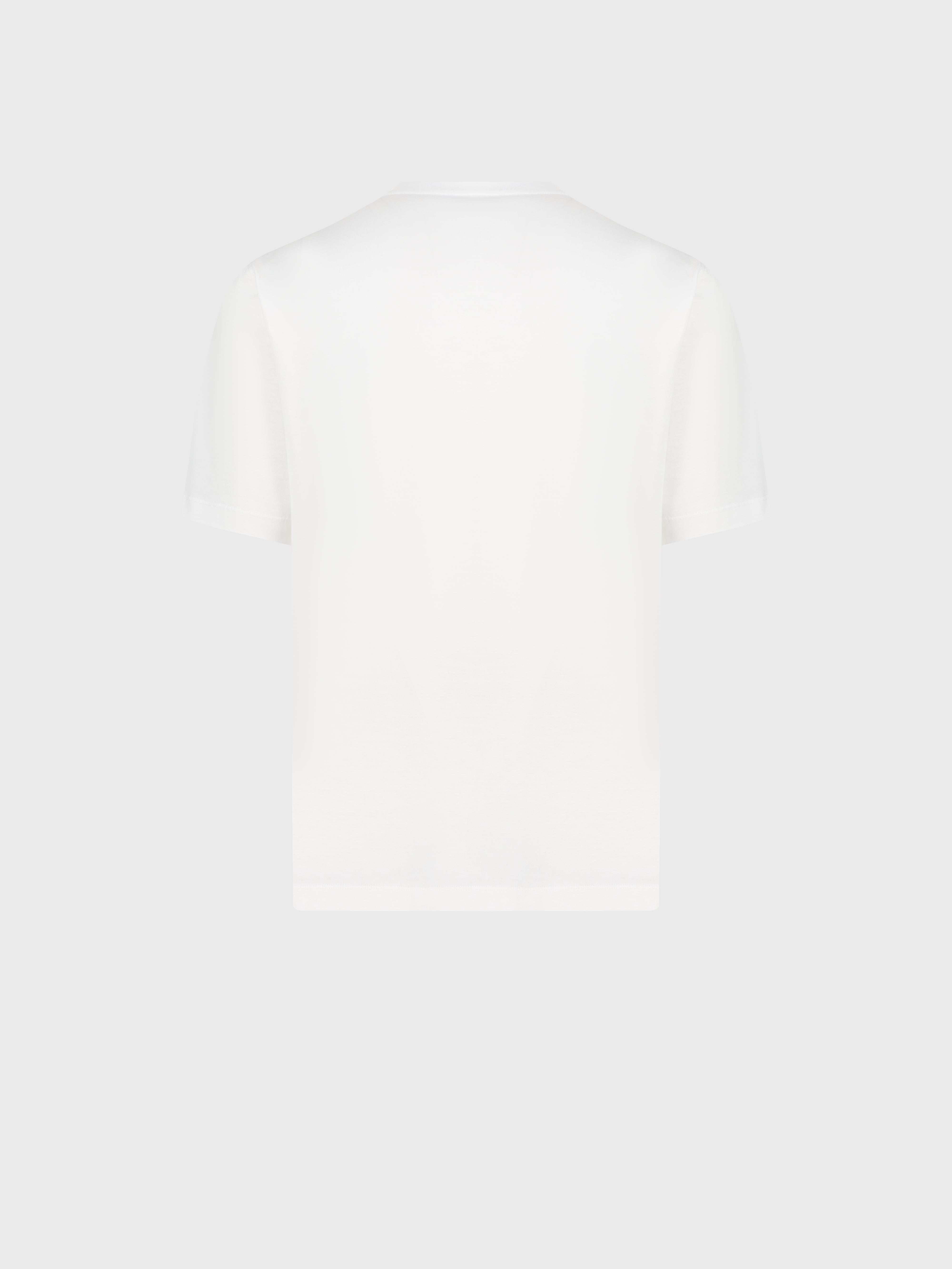 Футболка с головой льва белая