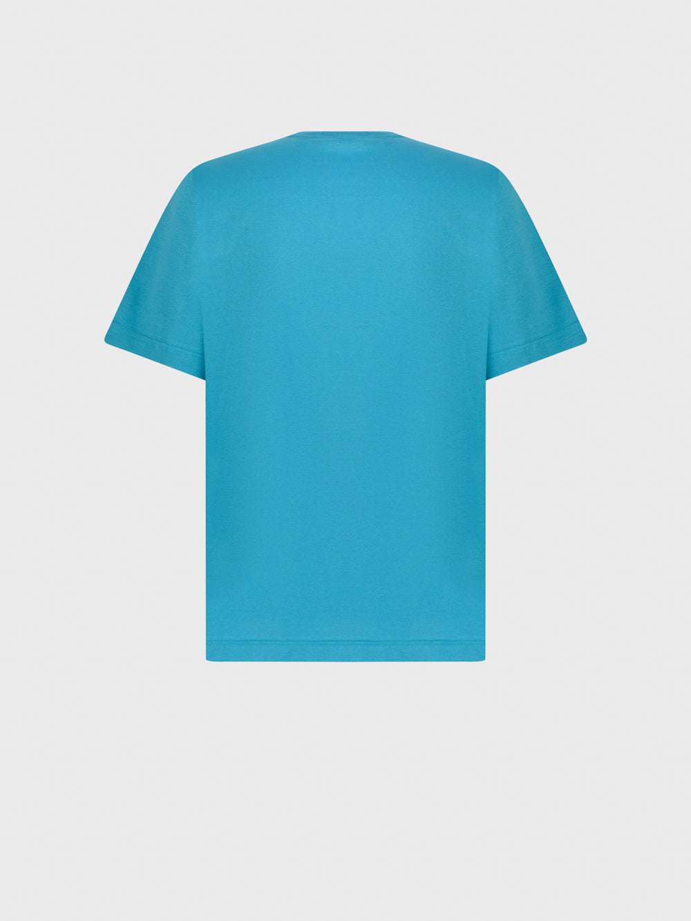 Хлопковая рубашка с вышивкой "ZILLI Club Lion" - павлин