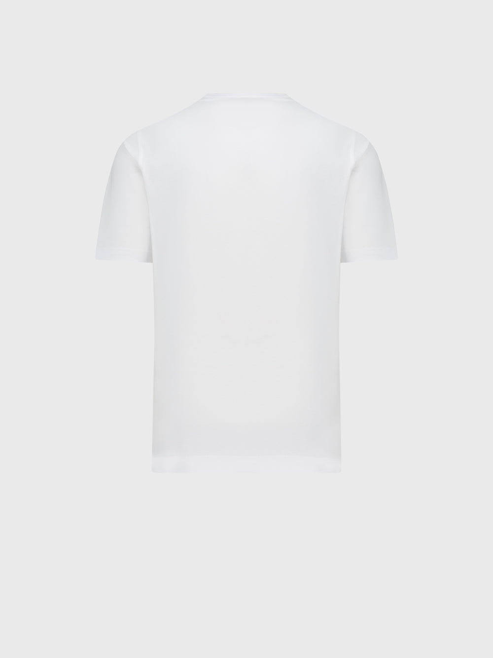 Футболка из хлопка с вышивкой "Maison ZILLI EST 1965" - Белый