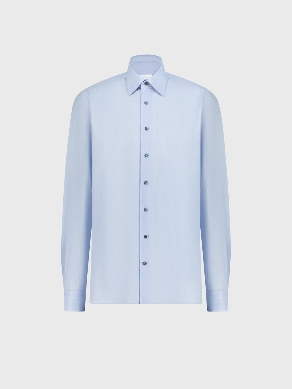 Утонченная клетчатая классическая рубашка - Оксфордский синий