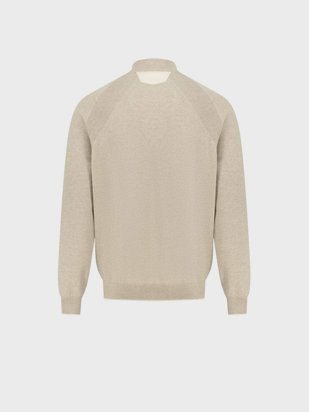 Комплект для бега - куртка на молнии и брюки - светло-бежевый