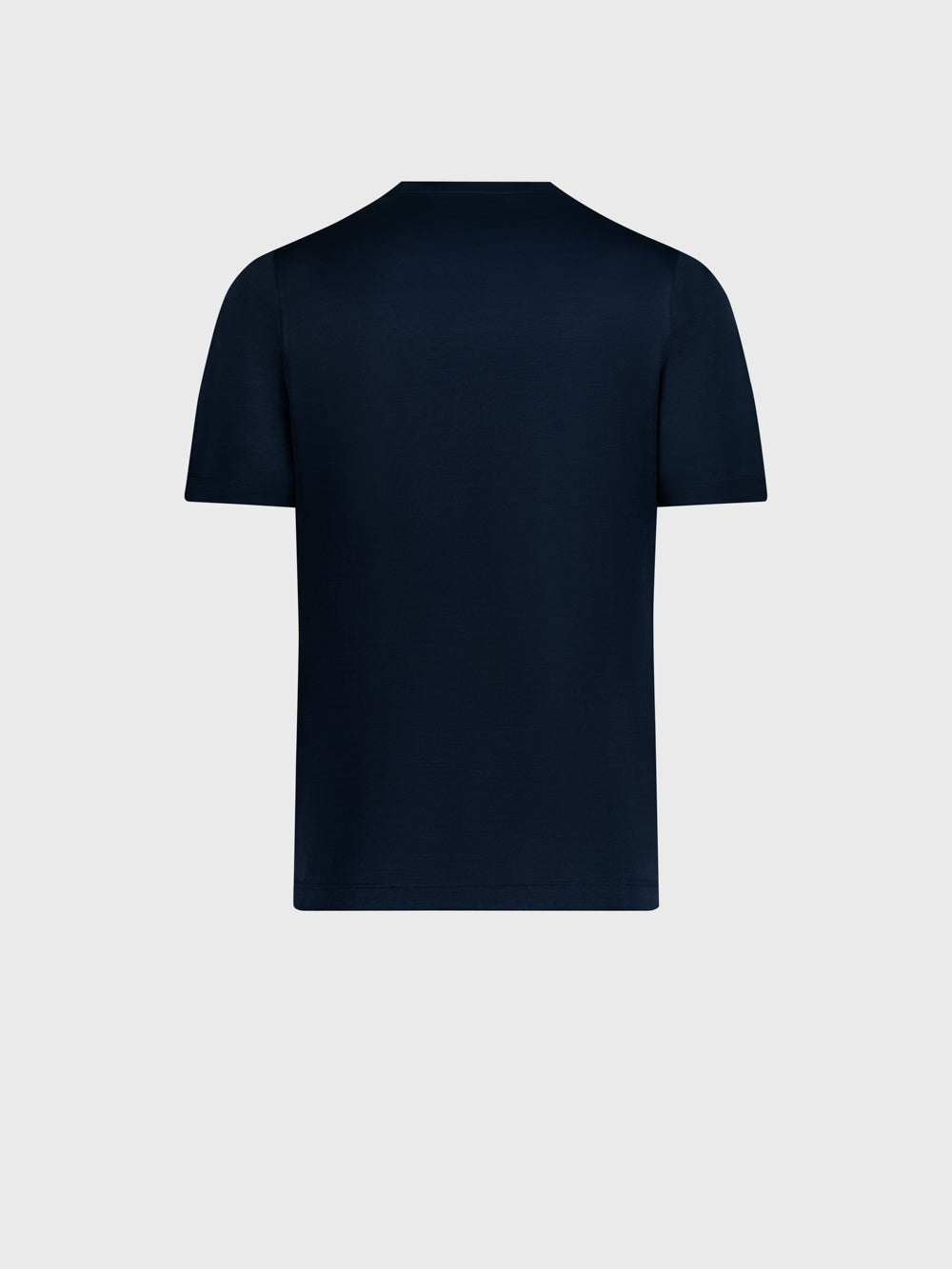 Футболка с вышивкой льва на груди - Темно-темноморский