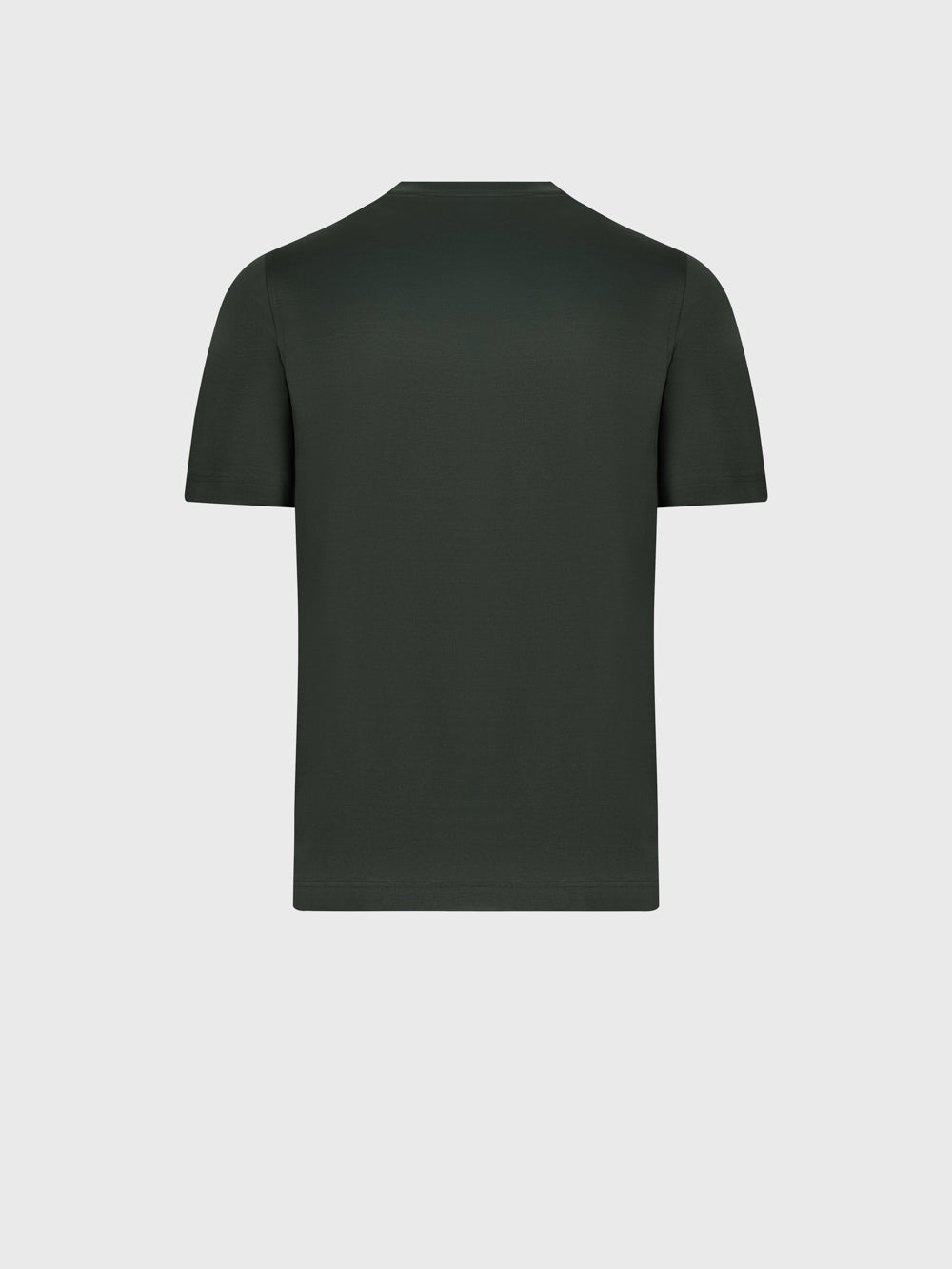 ZILLI Лоскутная футболка - Темный шалфей