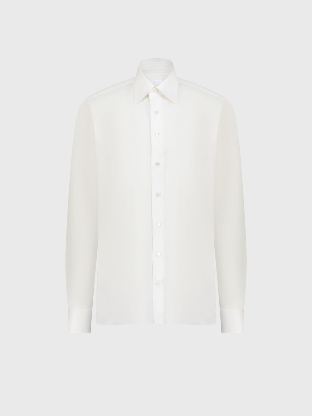 Рубашка с узором в елочку - Белый