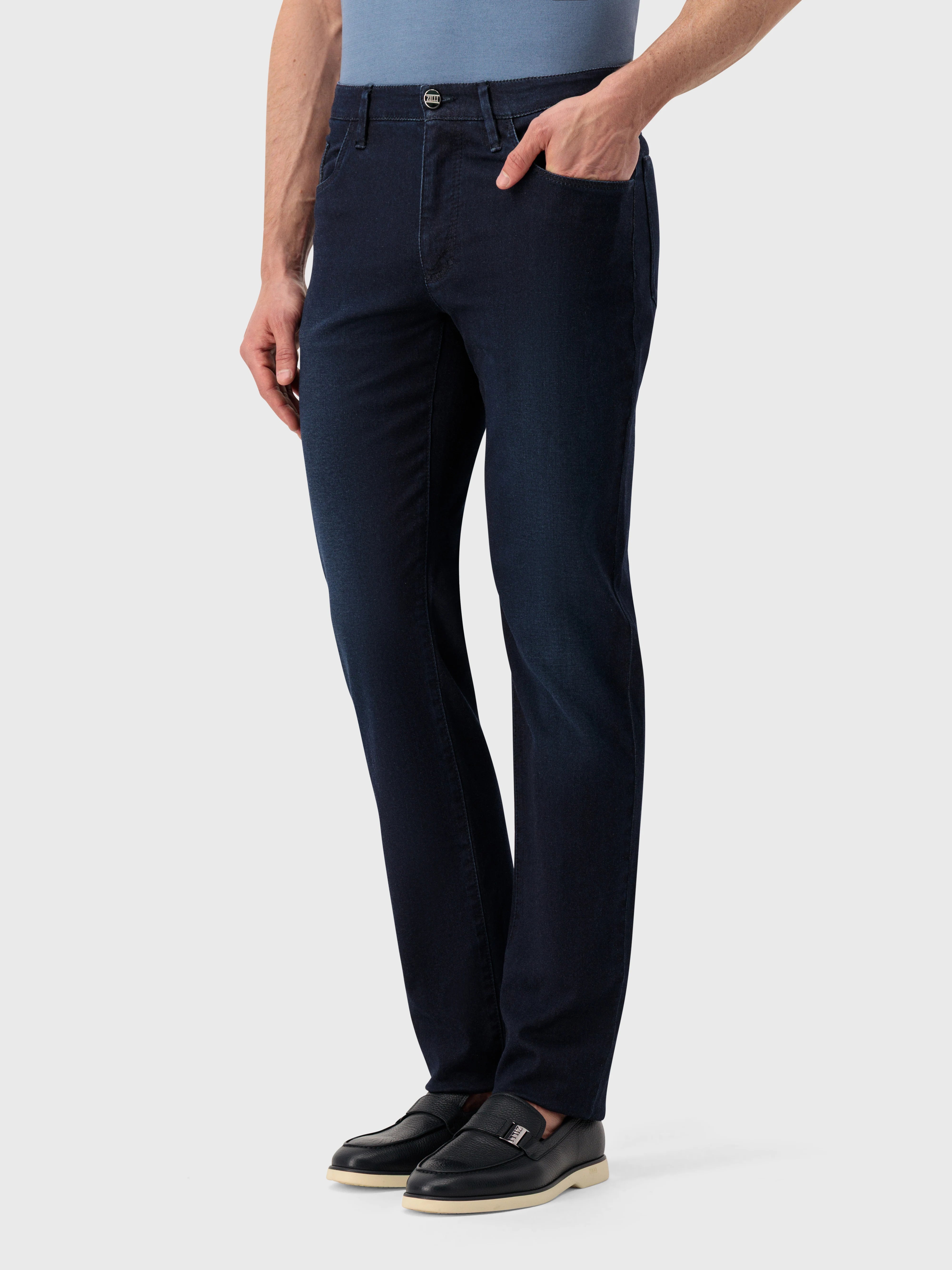 Брюки в обтяжку - Синий ВМФ