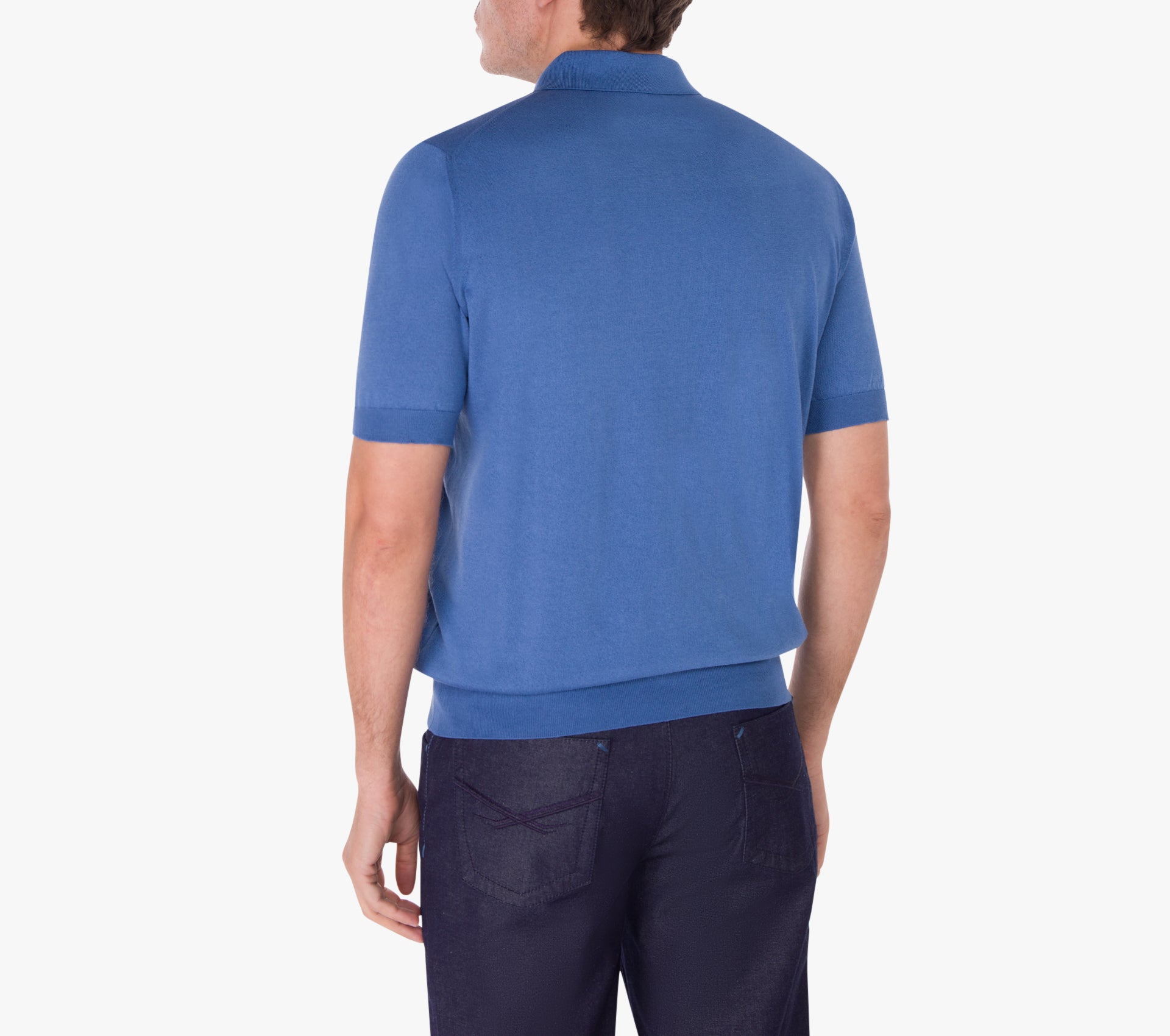 Рубашка-поло на молнии с надписью Zilli