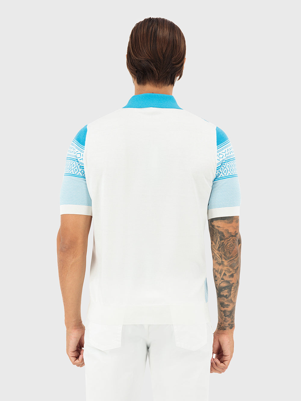 Рубашка-поло на молнии