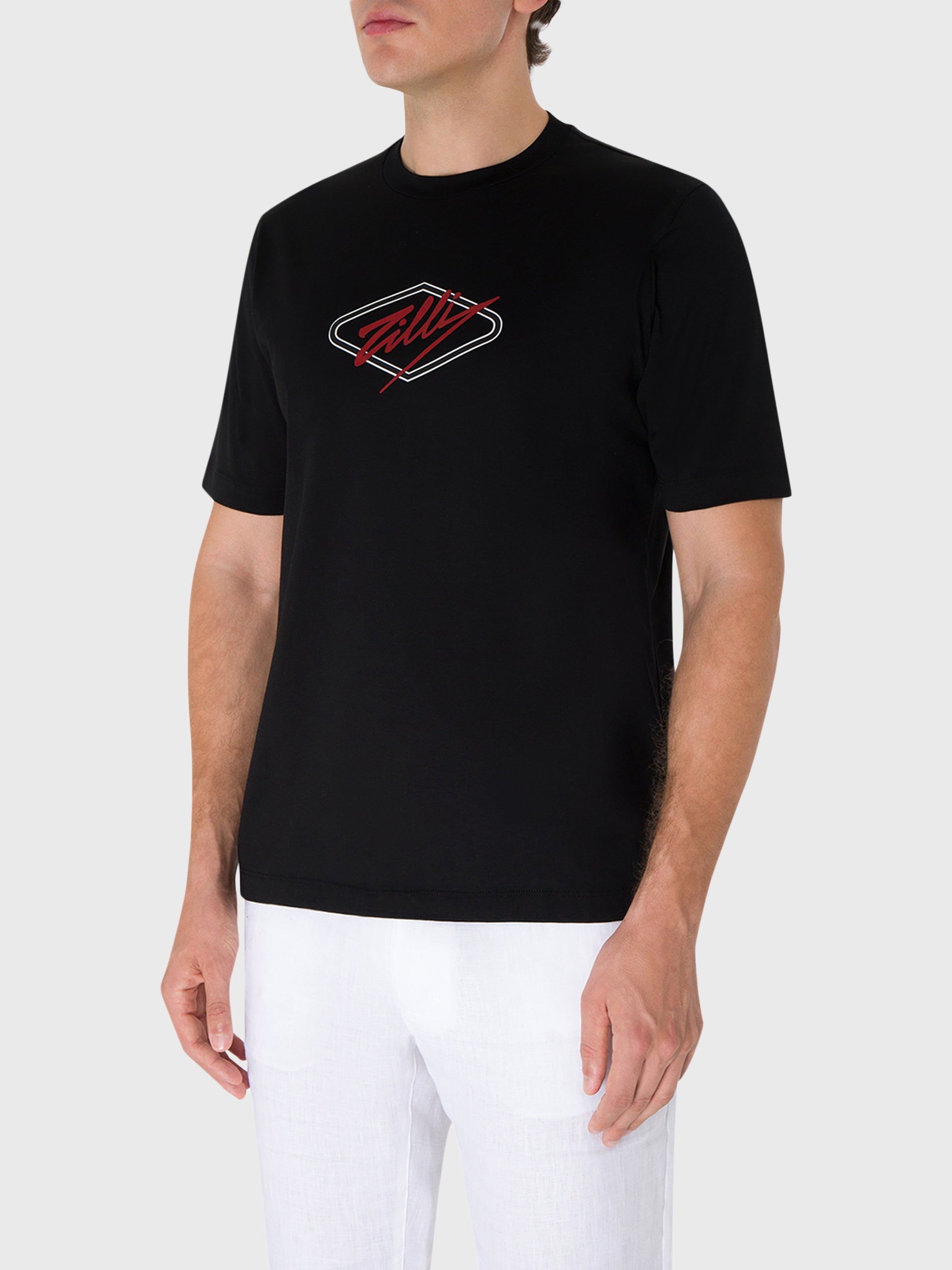 Футболка с круглым вырезом Zilli Signature